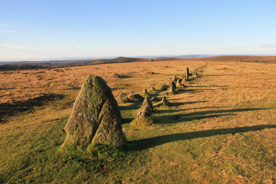 Merrivale Stone Row