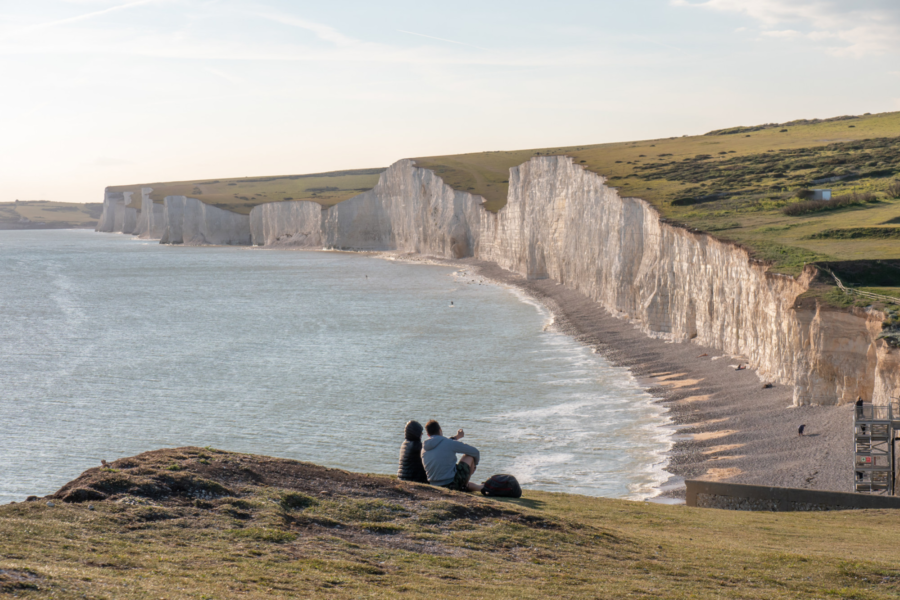 The Sussex Heritage Coast stretches for six miles, from Eastbourne to Seaford, taking in Beachy Head & Seven Sisters