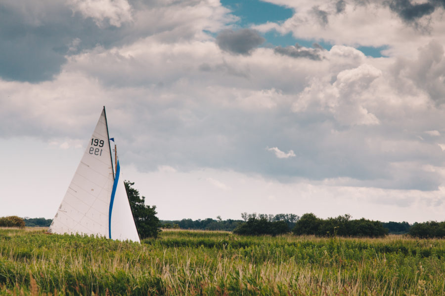 Sailing on the River Thurne