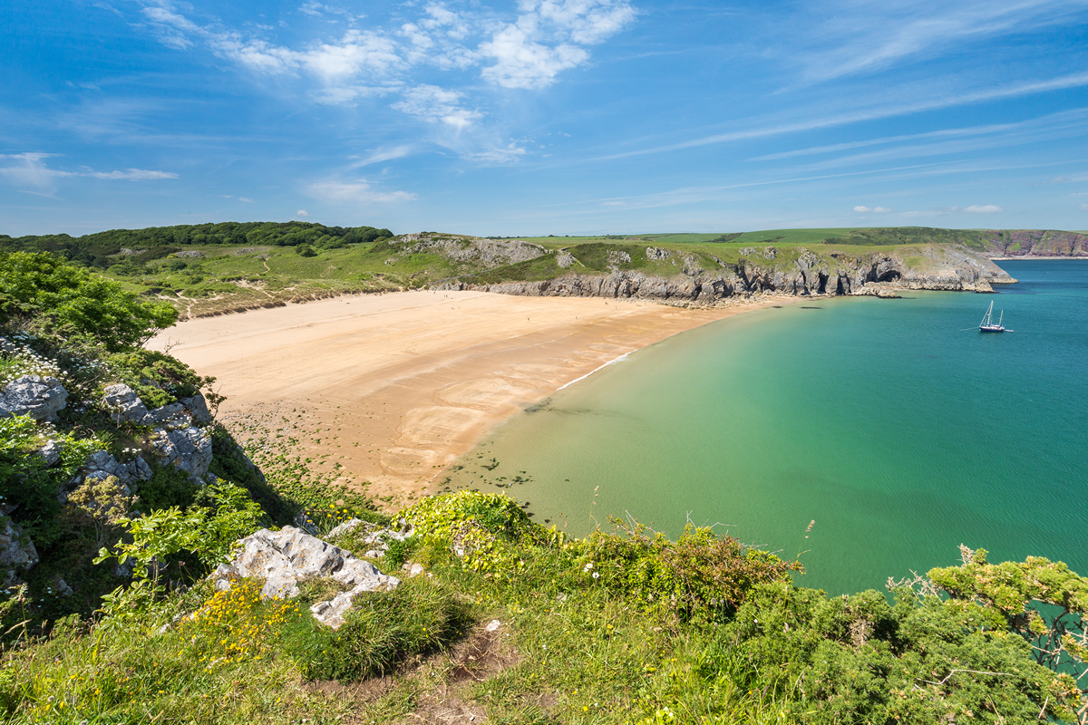 Barafundle Bay Beach, Pembrokeshire Coast National Park