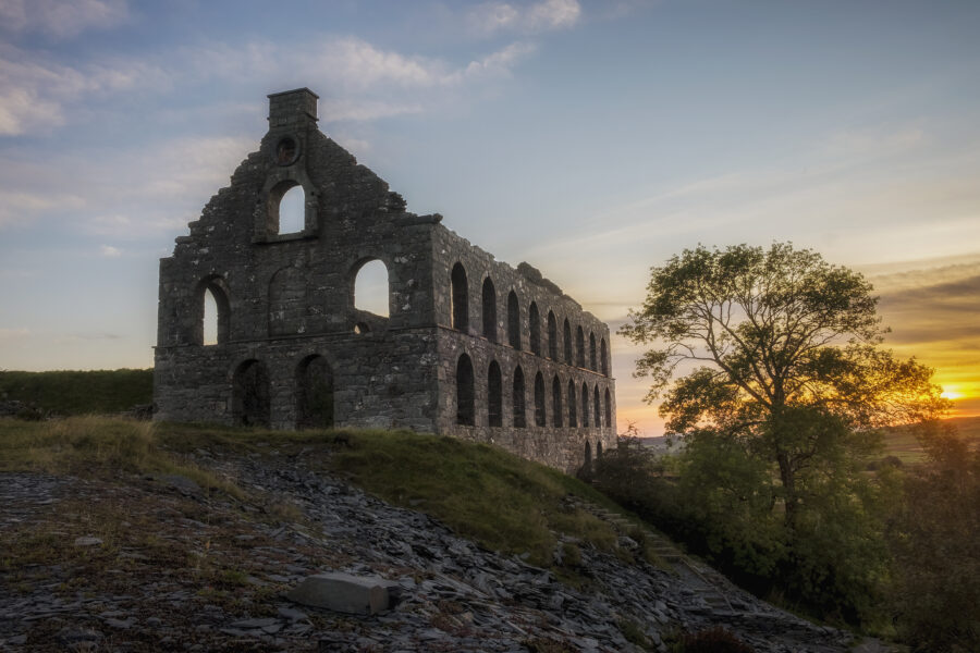 Pont y Pandy castle in Eryri (Snowdonia)