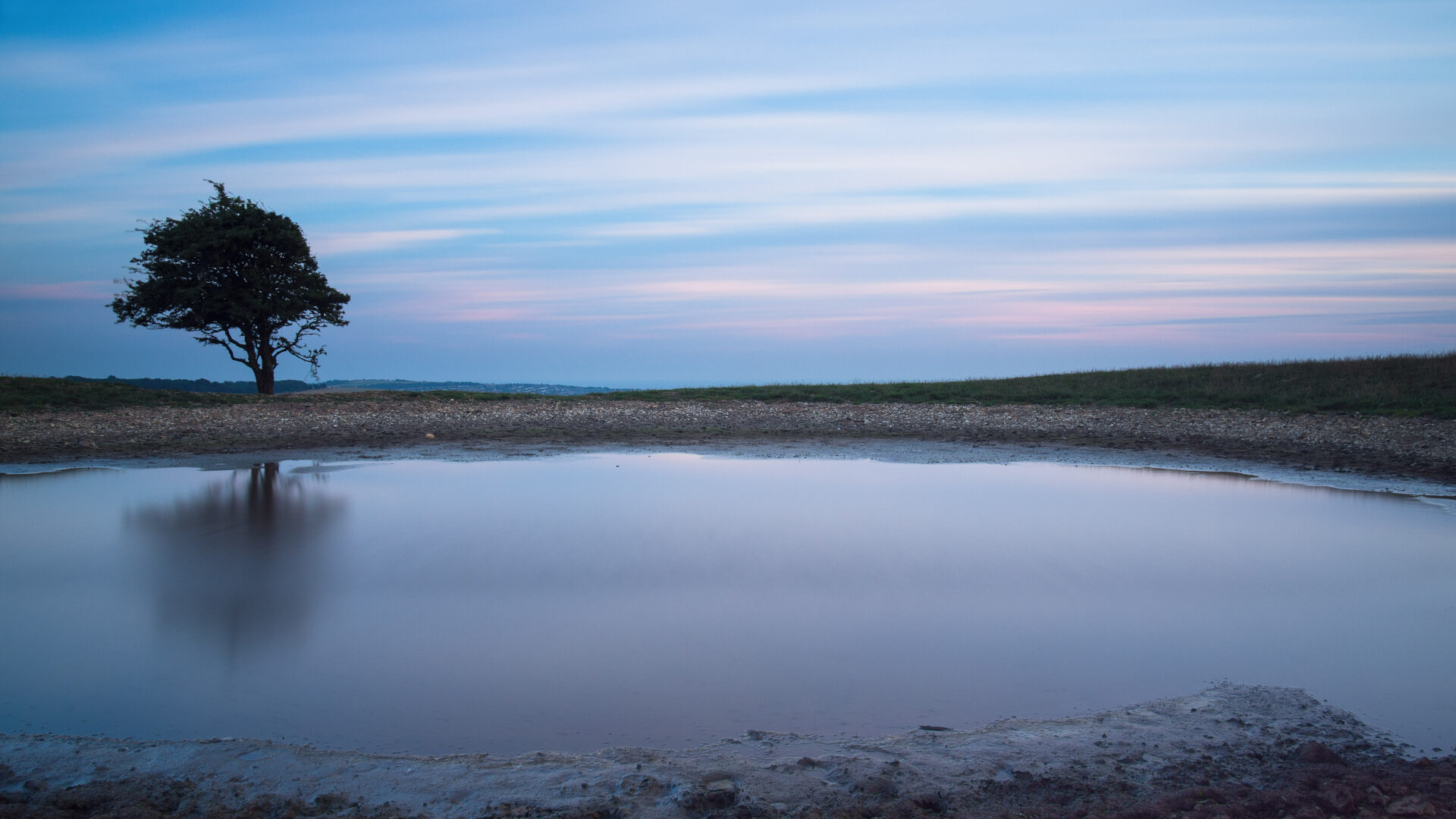 Dew Pond, South Downs National Park (c) Anthony Flowerday/SDNPA