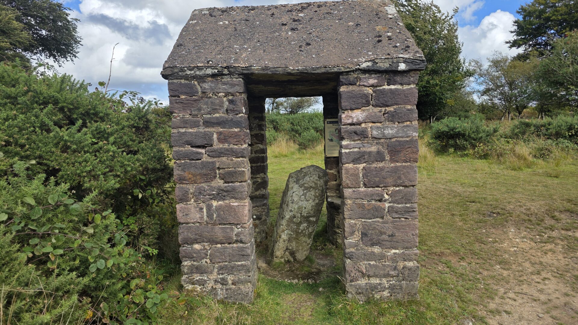 The Caractacus Stone Shelter - a place to pause and listen to the land's stories